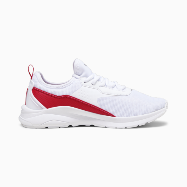 Zapatillas Ferrari Electron E, PUMA White-Rosso Corsa-PUMA White, large-ARG