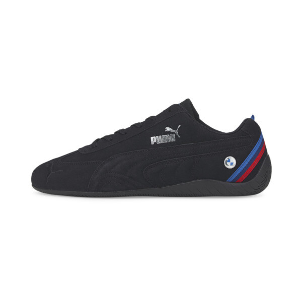 PUMA BMW M Motorsport Speedcat Driving Shoes in Black/White - 307107_01