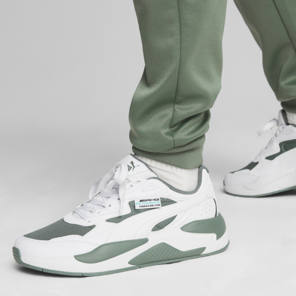Mercedes F1 X-Ray Speed Motorsport Shoes, PUMA White-Eucalyptus, large-ZAF