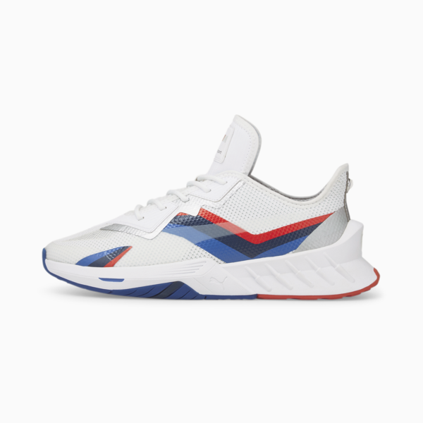 BMW M Motorsport Maco SL Reborn Motorsport Shoes, Puma White-Strong Blue-Fiery Red, large-ZAF