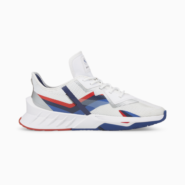BMW M Motorsport Maco SL Reborn Motorsport Shoes, Puma White-Strong Blue-Fiery Red, large-ZAF