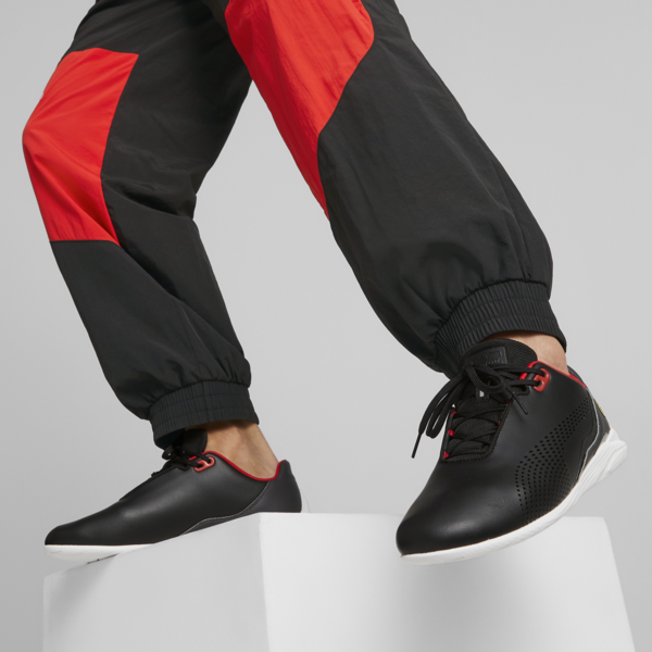 Scuderia Ferrari Drift Cat Decima Motorsport Shoes, PUMA Black-PUMA White-Asphalt, large-ZAF