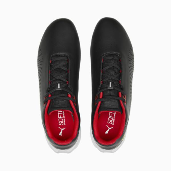 Scuderia Ferrari Drift Cat Decima Motorsport Shoes, PUMA Black-PUMA White-Asphalt, large-ZAF