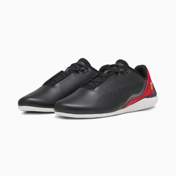 Scuderia Ferrari Drift Cat Decima Motorsport Shoes, PUMA Black-Rosso Corsa-PUMA White, large-ZAF