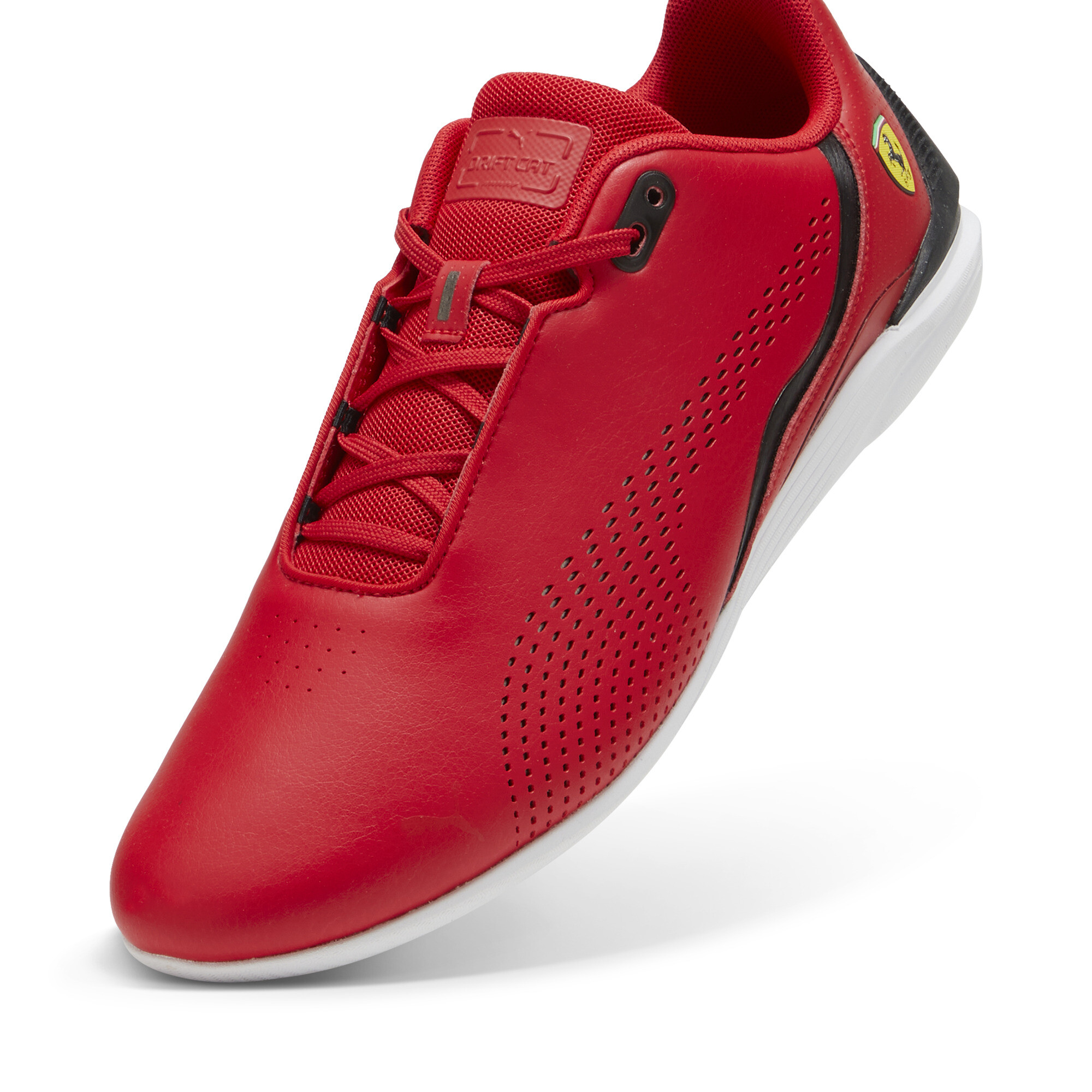 Men's PUMA Scuderia Ferrari Drift Cat Decima Shoes In Red, Size EU 42.5