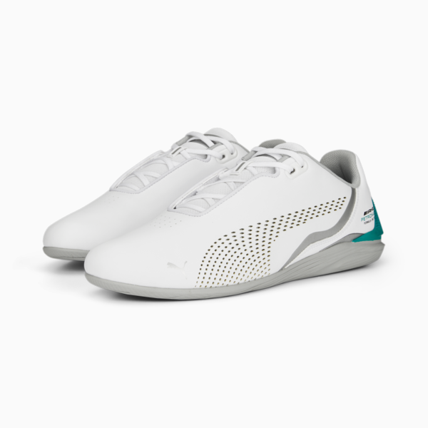 Mercedes-AMG Petronas Formula 1® Drift Cat Decima Motorsport Shoes, PUMA White-Spectra Green-Mercedes Team Silver, large-ZAF
