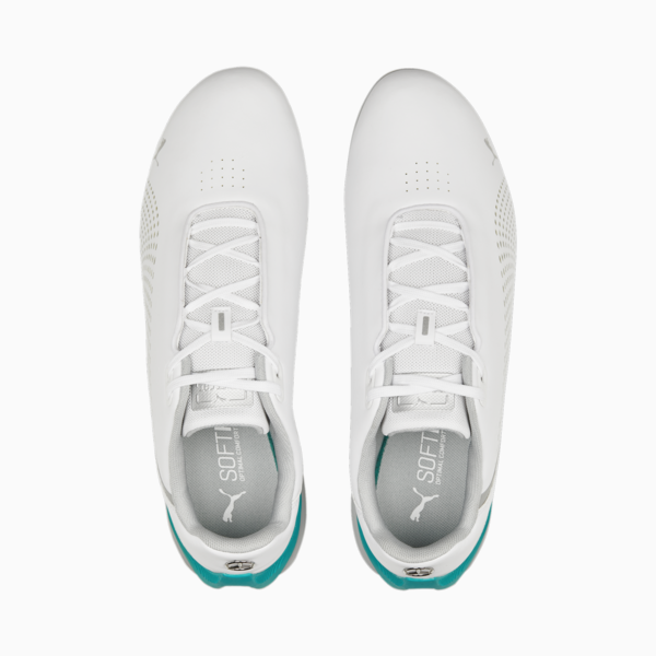 Mercedes-AMG Petronas Formula 1® Drift Cat Decima Motorsport Shoes, PUMA White-Spectra Green-Mercedes Team Silver, large-ZAF