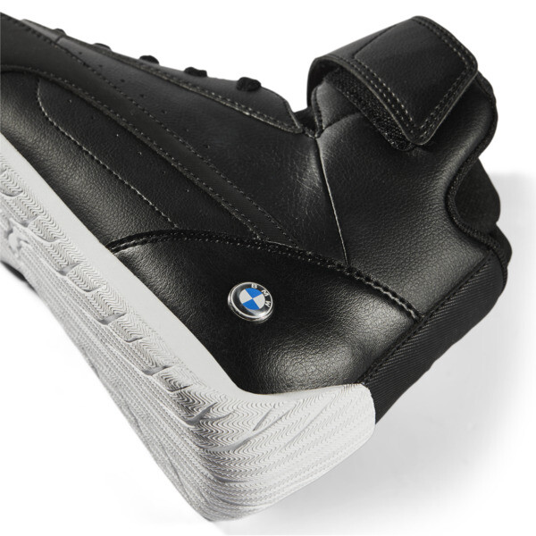 BMW M Motorsport Neo Cat Mid Motorsport Shoes, Puma Black-Puma Black, large-ZAF