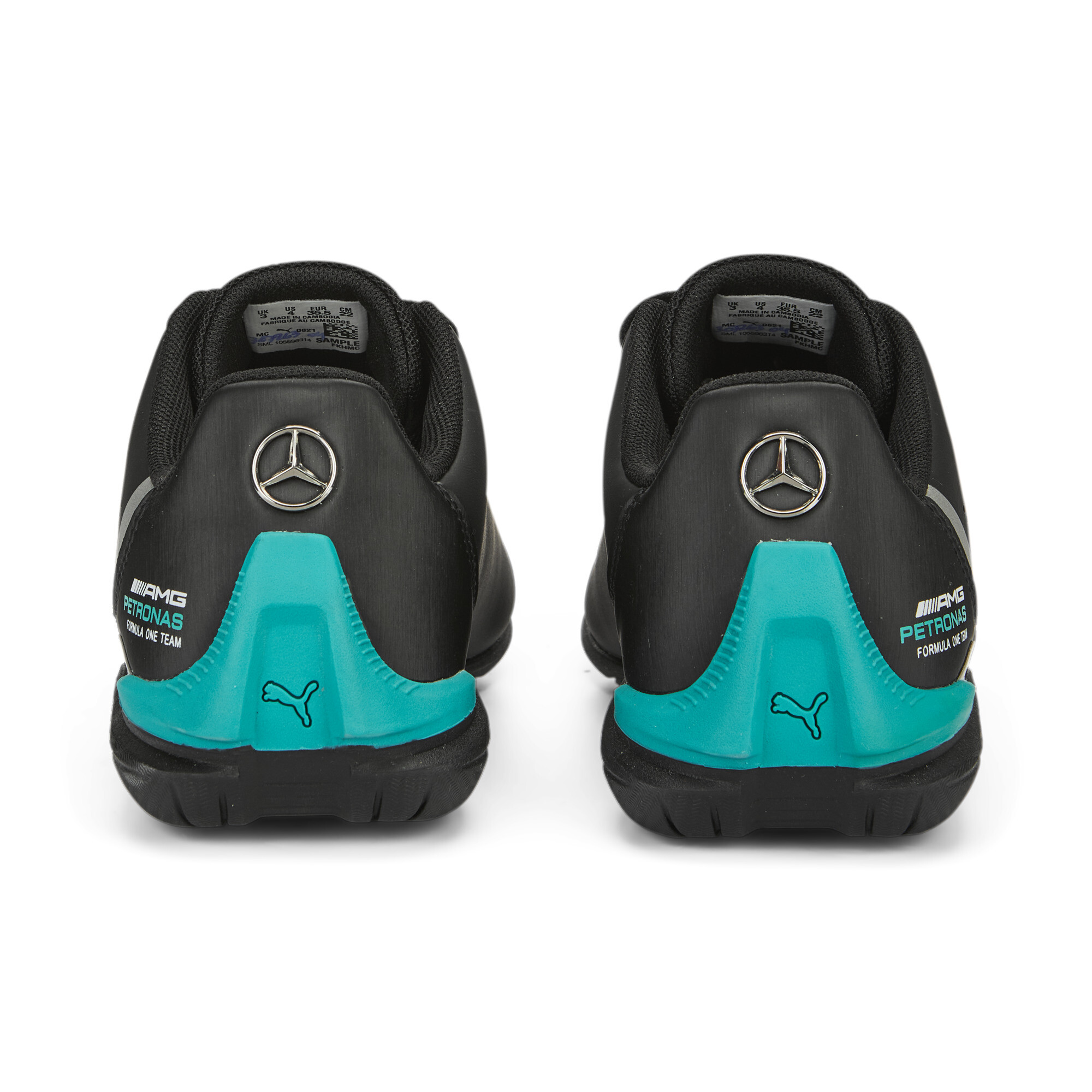 Puma Mercedes-AMG Petronas Formula 1® Drift Cat Decima Motorsport Shoes Youth, Black, Size 35.5, Shoes