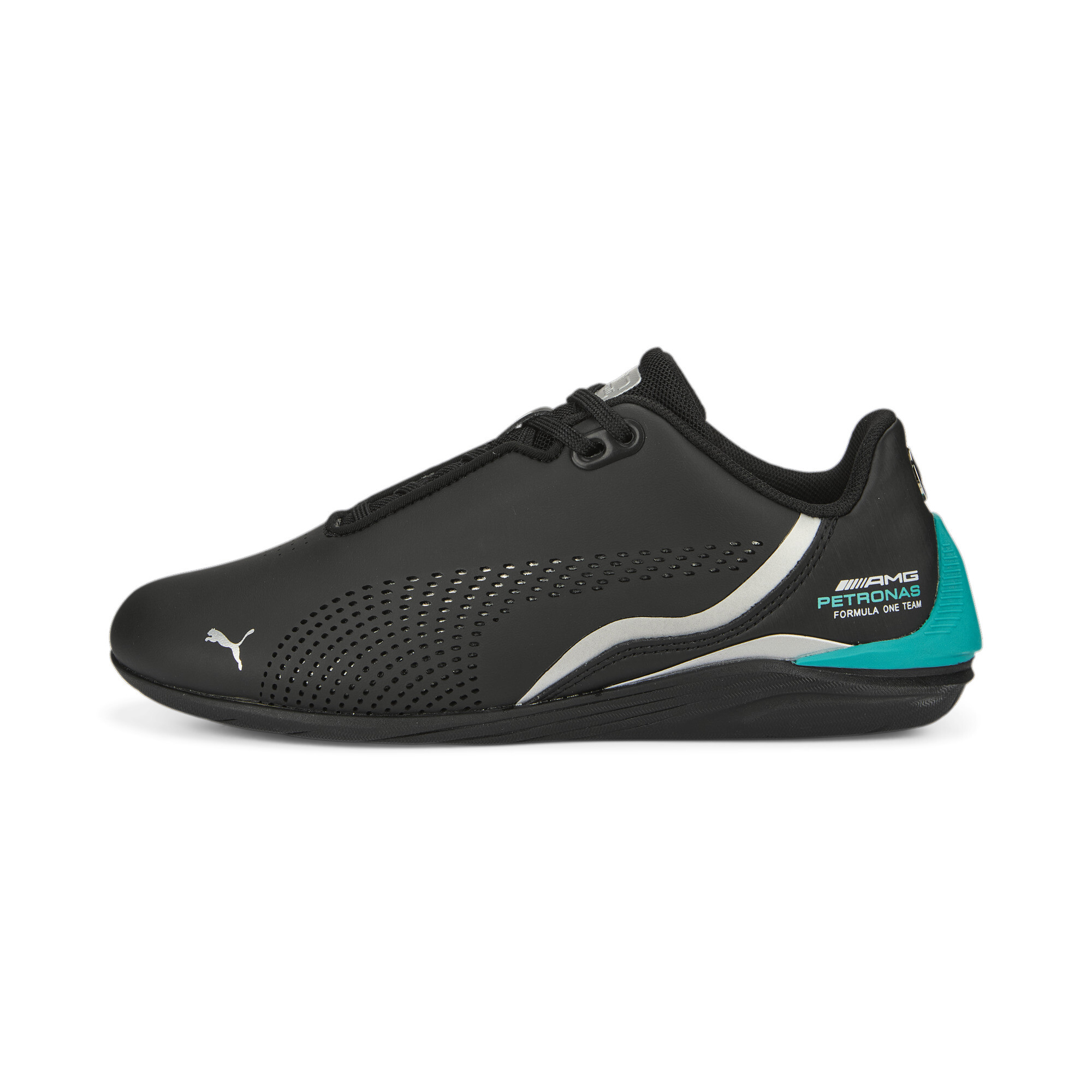 Puma Mercedes-AMG Petronas Formula 1® Drift Cat Decima Motorsport Shoes Youth, Black, Size 35.5, Shoes