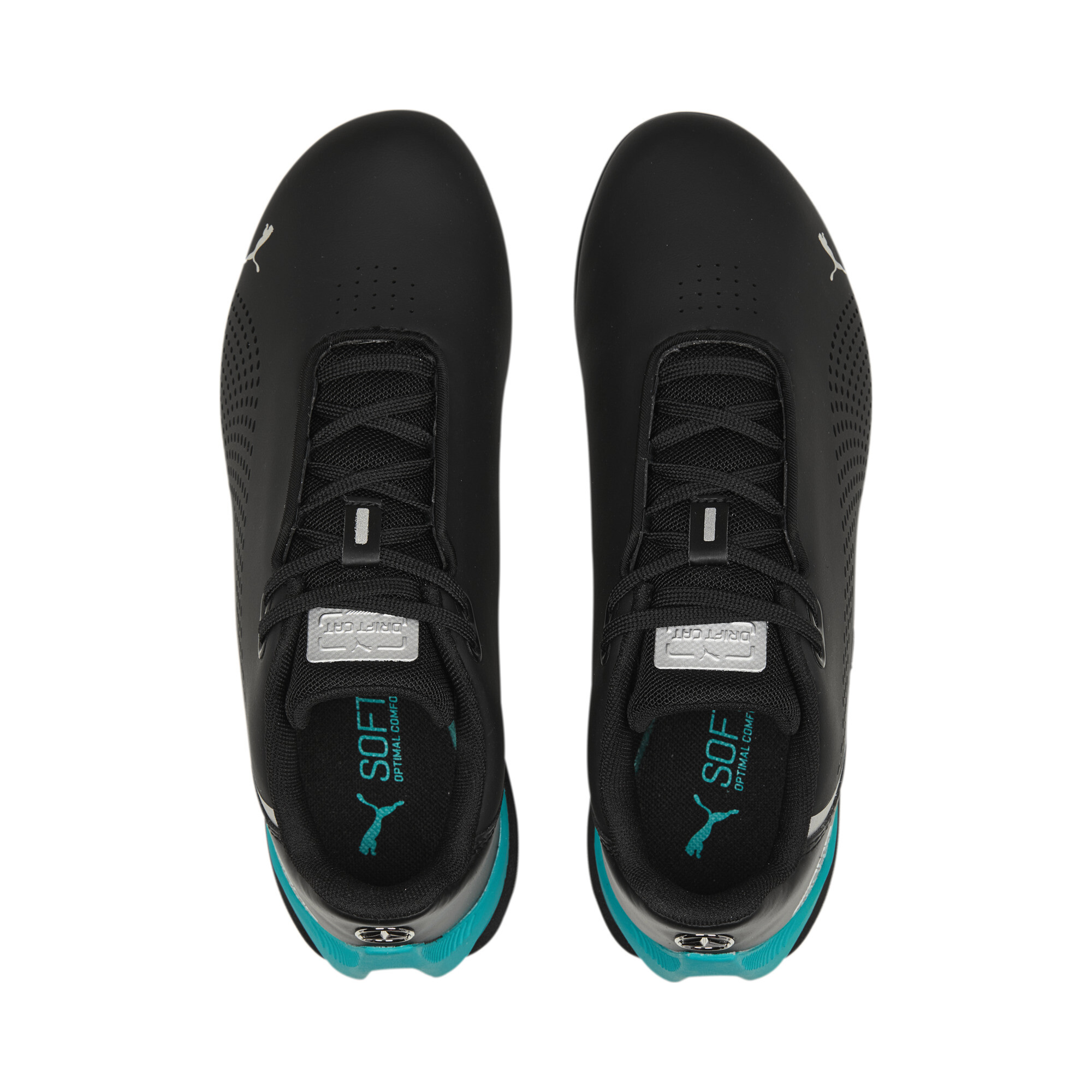 Puma Mercedes-AMG Petronas Formula 1® Drift Cat Decima Motorsport Shoes Youth, Black, Size 35.5, Shoes