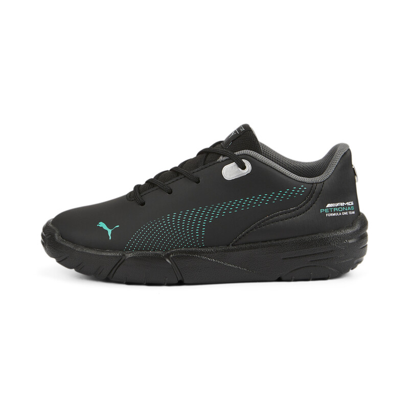 

PUMA Mercedes AMG Petronas F1 Drift Cat Decima Kid's Sneakers, Black/gray/green