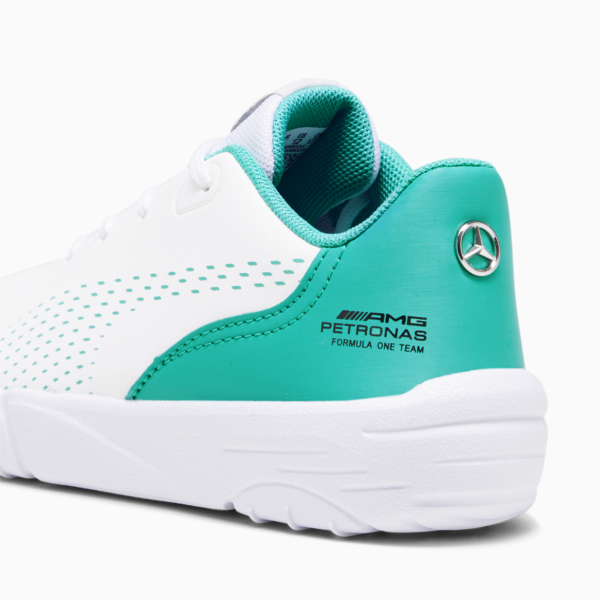 Tenis infantiles Mercedes-AMG Petronas Fórmula 1 Drift Cat Decima, PUMA White-Spectra Green, large-MEX