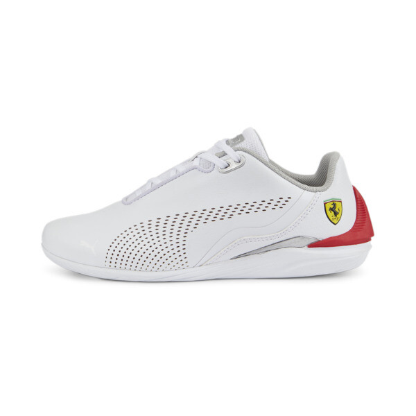Puma Scuderia Ferrari Drift Cat Decima Motorsport Shoes Big Kids In White-rosso Corsa