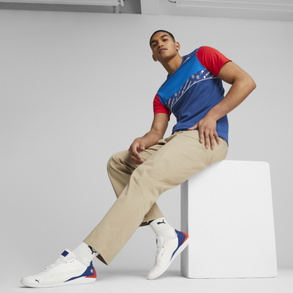 Tenis BMW M Motorsport Drift Cat Decima, PUMA White-Pro Blue, large-MEX