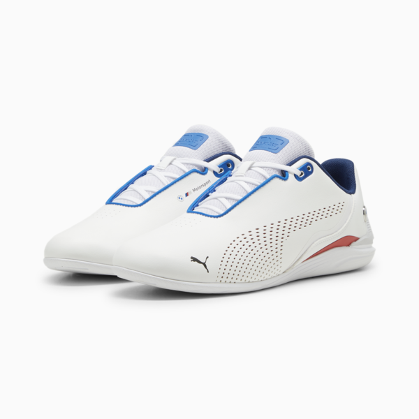 BMW M Motorsport Drift Cat Decima Motorsport Shoes, PUMA White-Pro Blue-Pop Red, large-ZAF