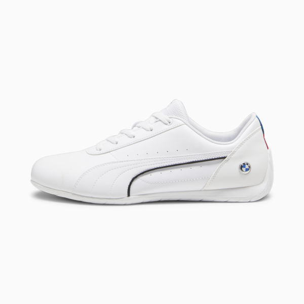 BMW M Motorsport Neo Cat Motorsport Shoes, PUMA White-PUMA White-PUMA Black, large-ZAF