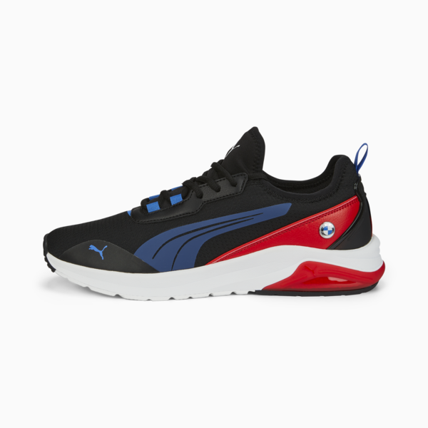 BMW M Motorsport Electron E Motorsport Shoes, Puma Black-Estate Blue, large-MEX
