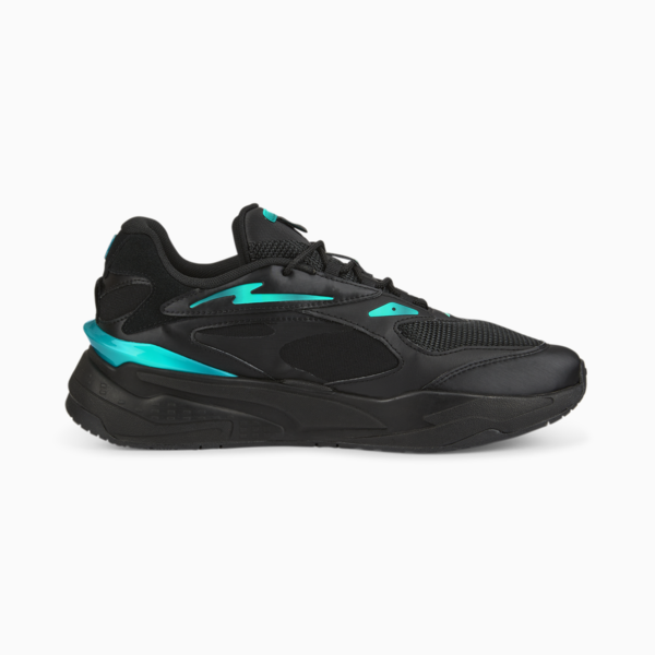 Mercedes-AMG Petronas Motorsport Metal Energy RS-Fast Sneakers, Puma Black-Spectra Green, large-ZAF