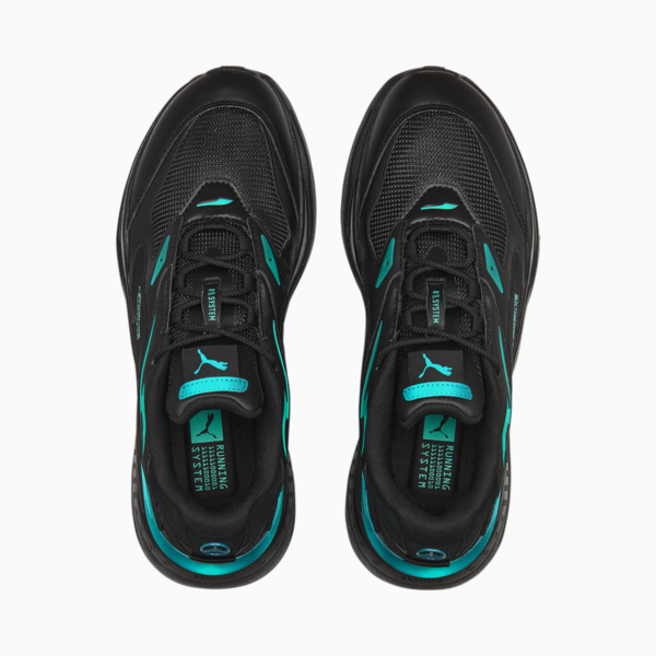 Mercedes-AMG Petronas Motorsport Metal Energy RS-Fast Sneakers, Puma Black-Spectra Green, large-ZAF