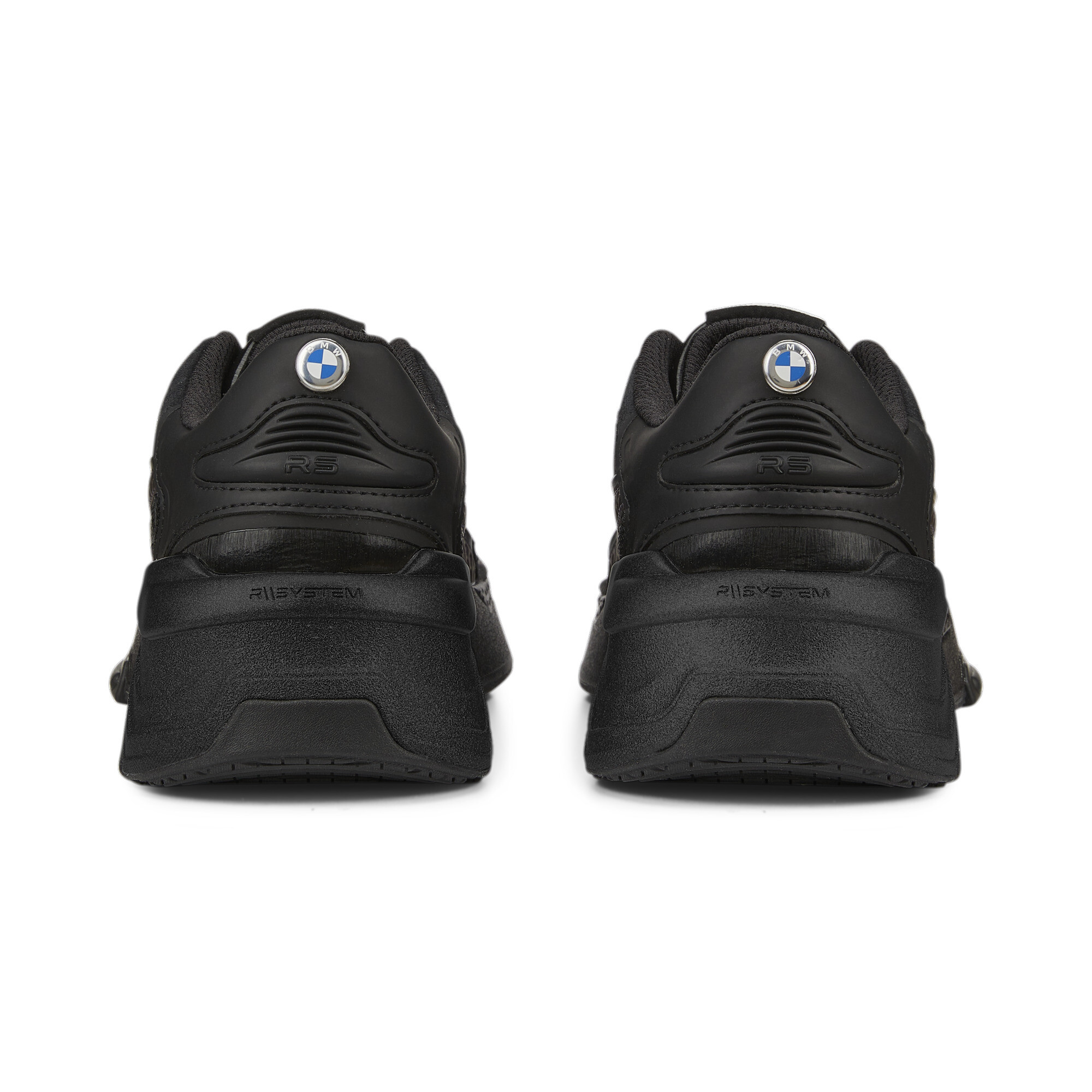 Men's PUMA BMW M Motorsport Metal Energy RS-Simul8 Sneakers In Black, Size EU 40.5