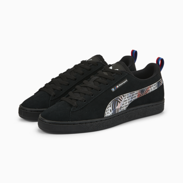 BWM M Motorsport Suede Motorsport Shoes Men, Puma Black-Puma Black-Puma White, large-ZAF