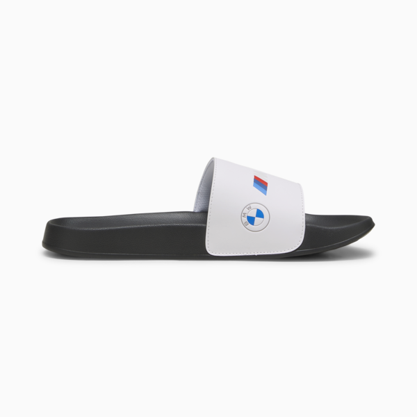 Ojotas BMW MMS Logo Leadcat 2.0, PUMA White-PUMA Black, large-ARG