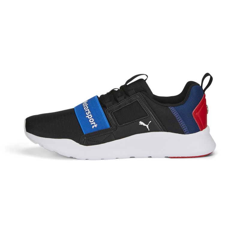 

PUMA BMW M Motorsport Wired Cage Unisex Sneakers, Black/red/blue