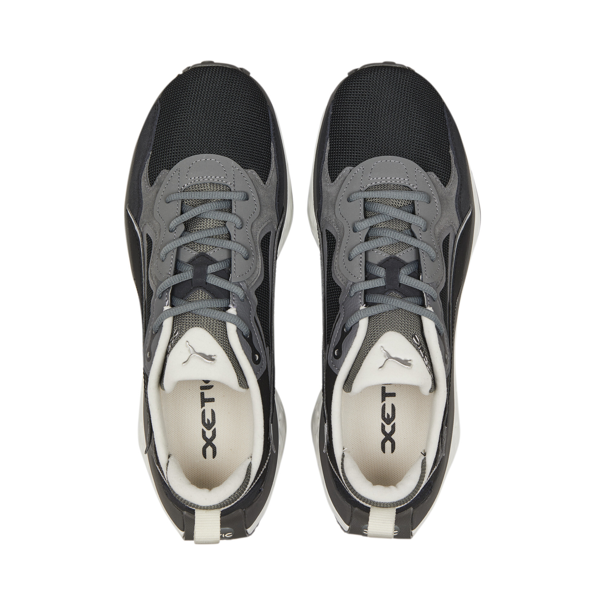 Men's PUMA XETIC Sculpt Premium Sneakers In Black, Size EU 42