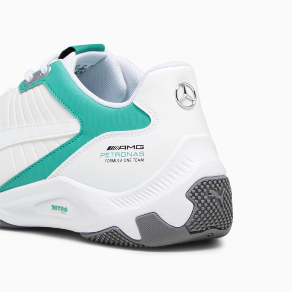 Mercedes-AMG Petronas F1 Kart Cat RL NITRO Motorsport Sneakers, PUMA White-Spectra Green-Mercedes Team Silver, large-MEX