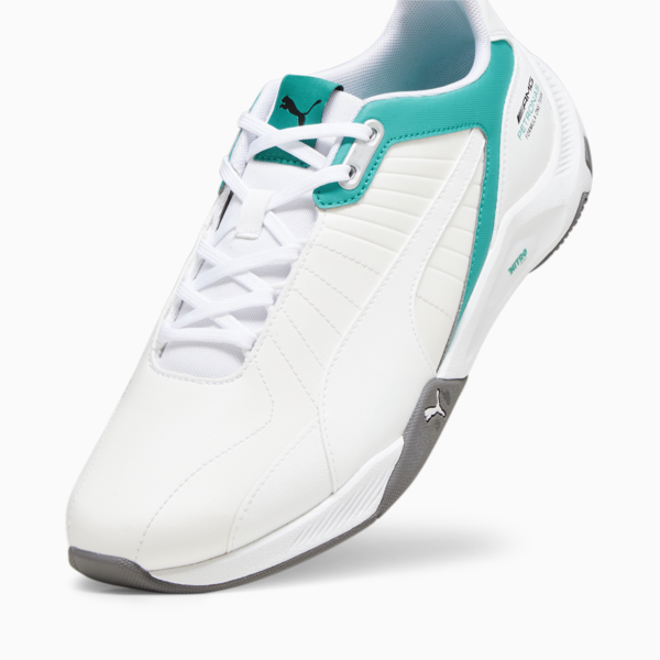 Mercedes-AMG Petronas F1 Kart Cat RL NITRO Motorsport Sneakers, PUMA White-Spectra Green-Mercedes Team Silver, large-MEX