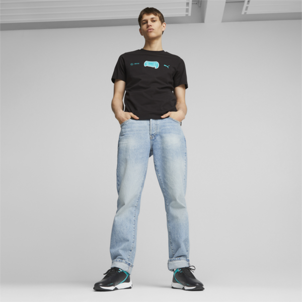 Mercedes-AMG Petronas F1 Kart Cat RL NITRO Motorsport Sneakers, PUMA Black-PUMA White, large-ZAF