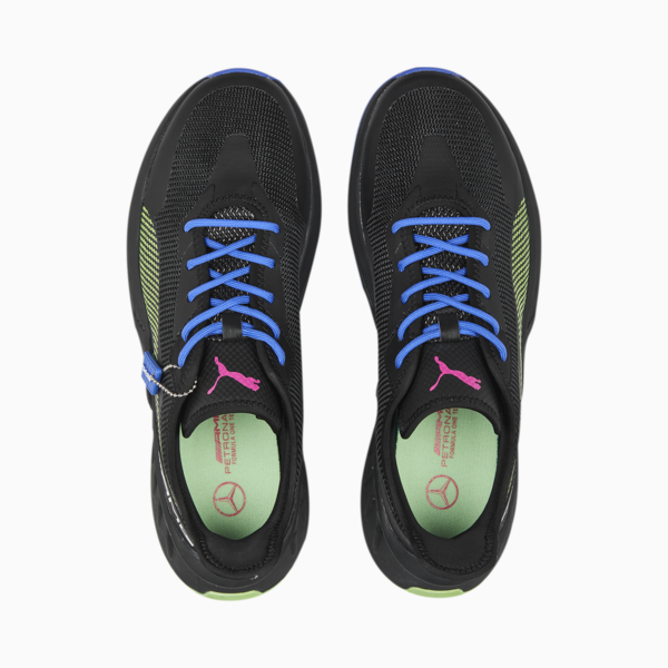 Zapatillas de automovilismo de Mercedes-AMG Petronas Motorsport Maco SL, PUMA Black-Royal Sapphire-Glowing Pink, large-ARG