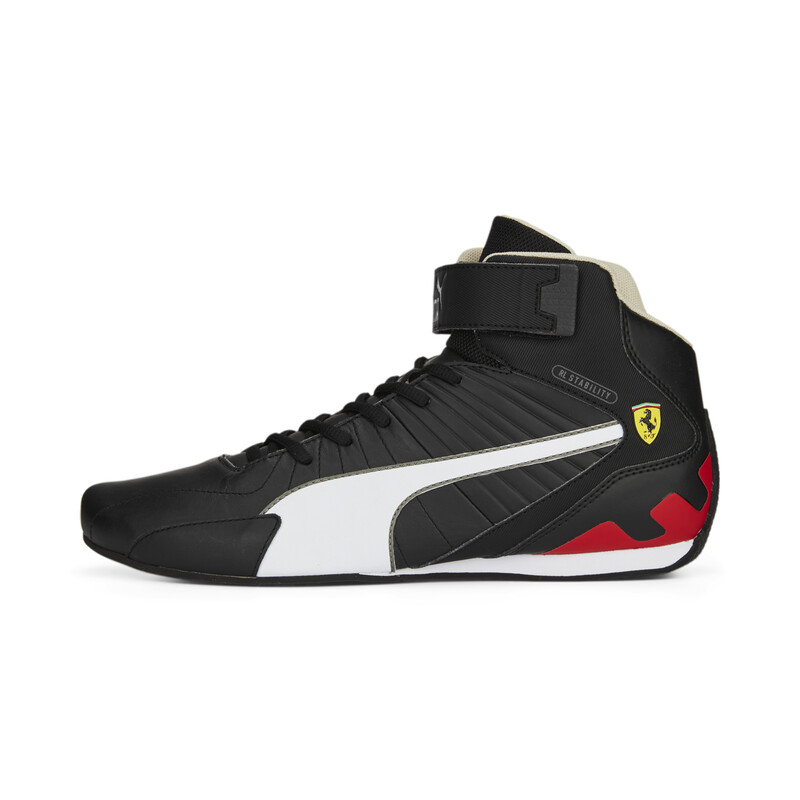

PUMA Scuderia Ferrari Kart Cat RL Mid Unisex Sneakers, White/black/red