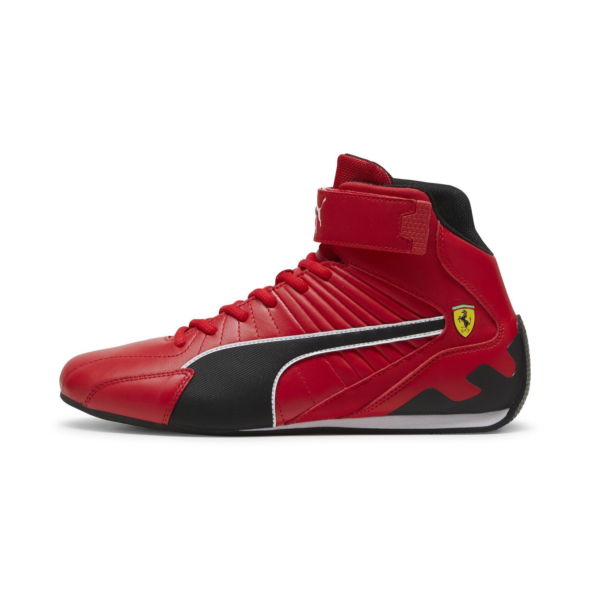 Puma Scuderia Ferrari Kart Cat RL Mid Motorsport Sneakers Schuhe | Mit Plain | Rosso Corsa/Black | Größe: 35.5