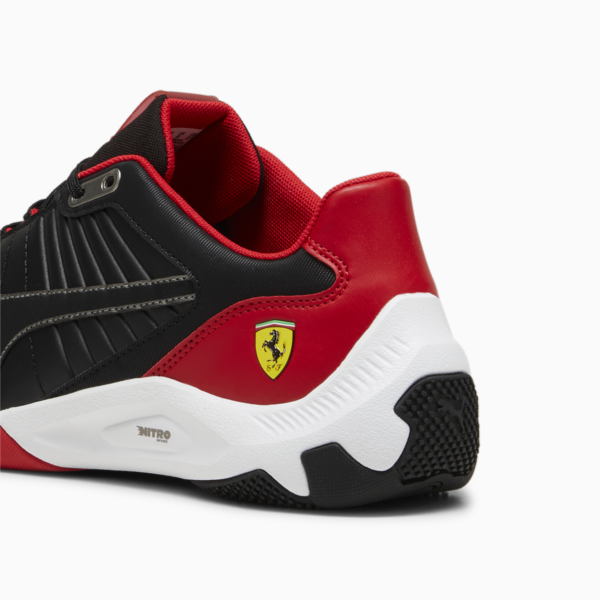 Zapatillas Scuderia Ferrari Kart Cat RL NITRO, PUMA Black-Rosso Corsa, large-ARG