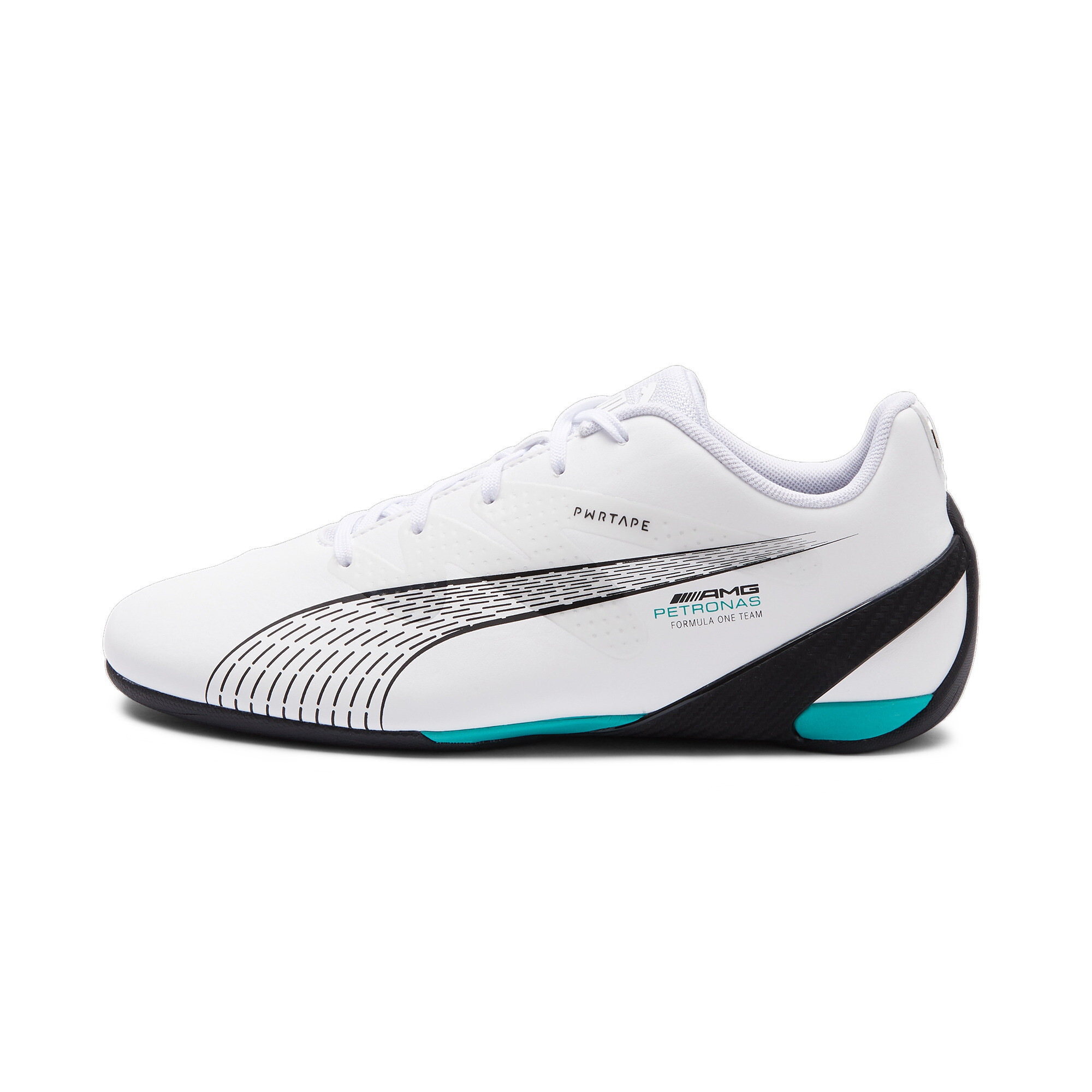 Puma Mercedes MAPM Carbon Cat Mid Sneakers Adult White