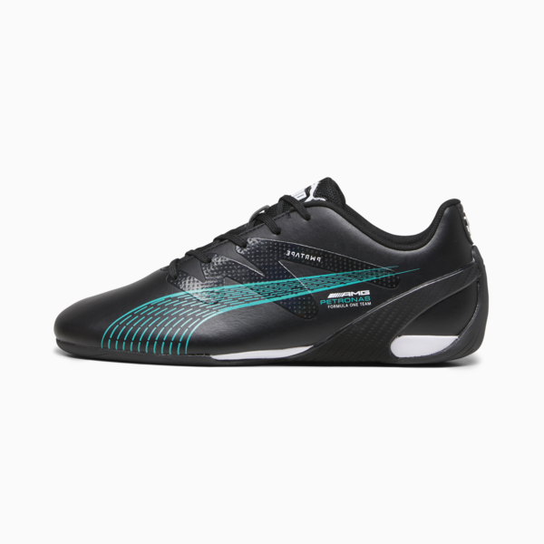 Mercedes-AMG Petronas Motorsport Carbon Cat Driving Shoes, PUMA Black-Spectra Green, large-ZAF