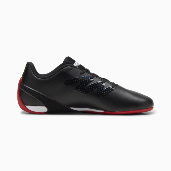 Scuderia Ferrari Carbon Cat Driving Shoes, PUMA Black-PUMA White-Rosso Corsa, large-ZAF