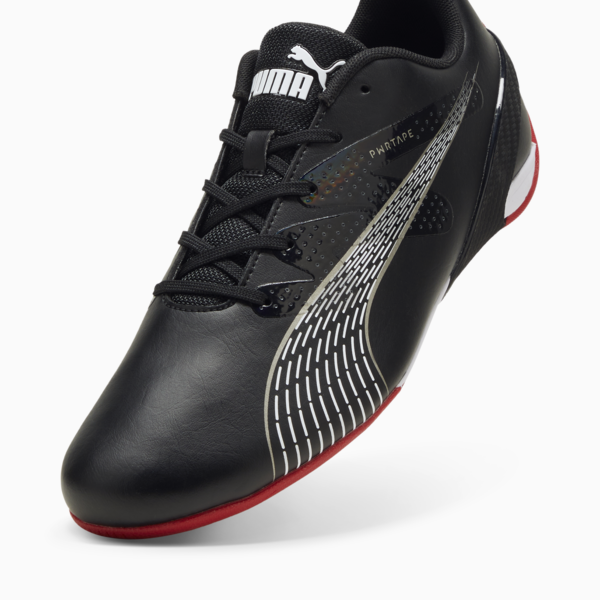 Scuderia Ferrari Carbon Cat Driving Shoes, PUMA Black-PUMA White-Rosso Corsa, large-ZAF
