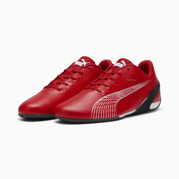 Scuderia Ferrari Carbon Cat Driving Shoes, Rosso Corsa-PUMA White, large-ZAF