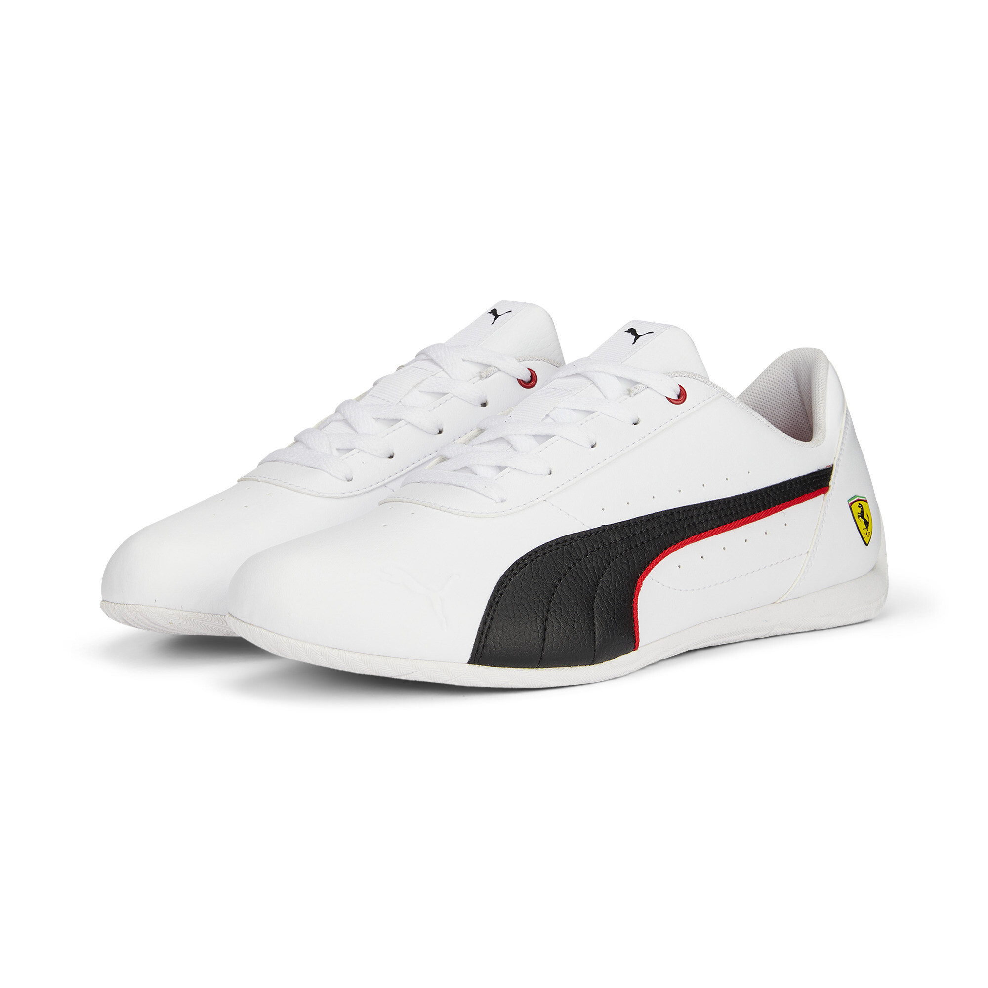 Puma Scuderia Ferrari Neo Cat Racing Shoes, White, Size 40, Shoes