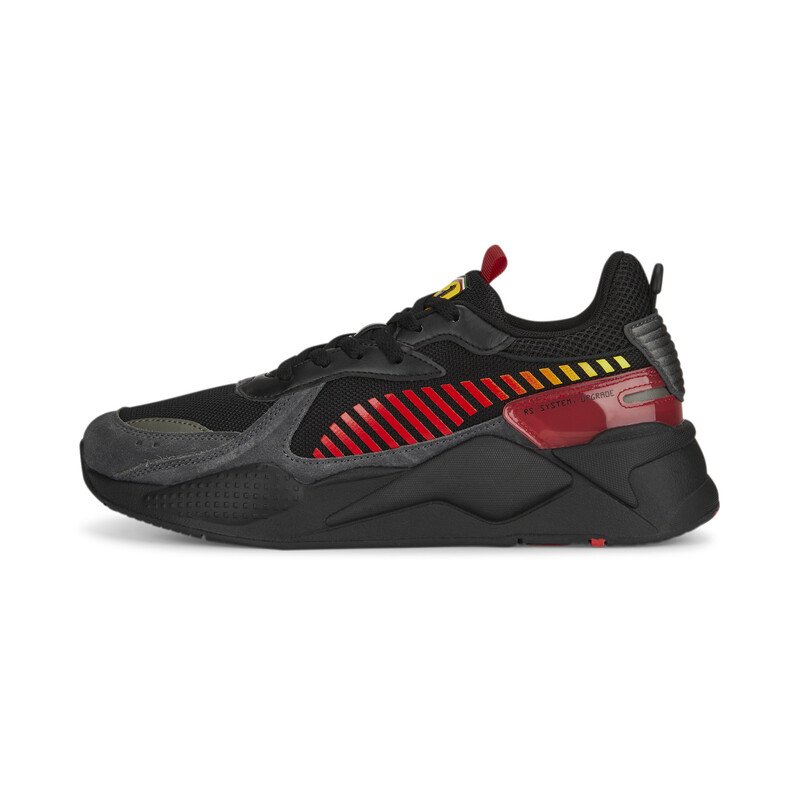 

PUMA Scuderia Ferrari RS-X Unisex Motorsport Sneakers, Black/red