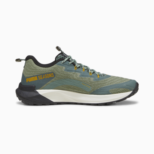 Fast-Trac NITRO 2 Men's Trail Running Shoes, Eucalyptus-Amber-Alpine Snow-PUMA Black, large-ZAF
