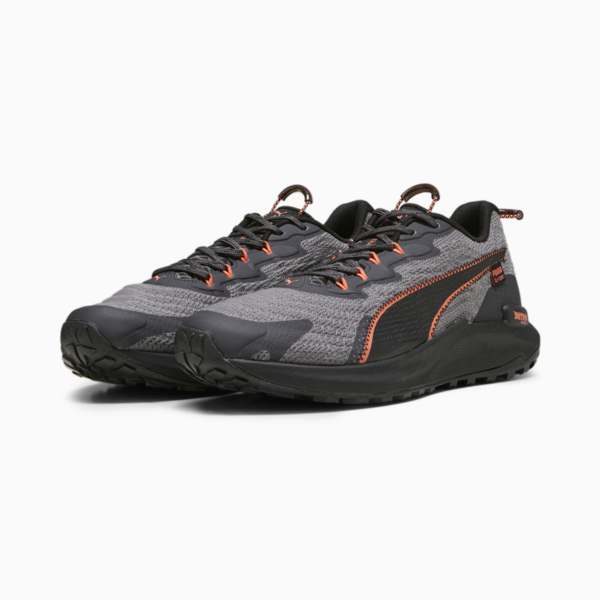 Zapatillas de trail running Fast-Trac NITRO 2 para hombre, Cool Dark Gray-Neon Sun, large-ARG