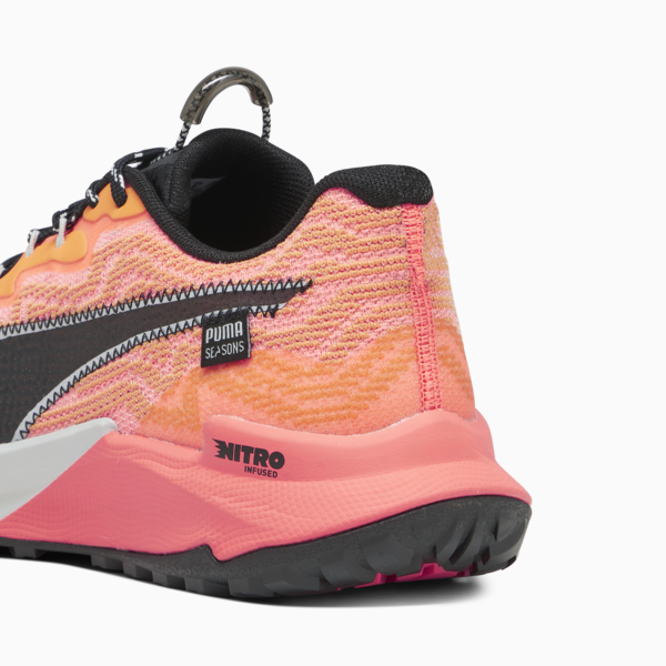 Zapatillas de trail running Fast-Trac NITRO 2 para hombre, Neon Sun-Clementine-PUMA Black, large-ARG