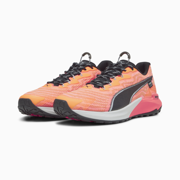 Zapatillas de trail running Fast-Trac NITRO 2 para hombre, Neon Sun-Clementine-PUMA Black, large-ARG