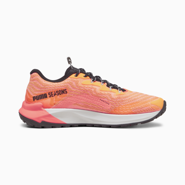 Zapatillas de trail running Fast-Trac NITRO 2 para hombre, Neon Sun-Clementine-PUMA Black, large-ARG