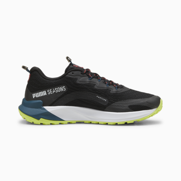 Zapatillas de trail running Fast-Trac NITRO 2 para hombre, PUMA Black-Lime Pow-Ocean Tropic, large-ARG