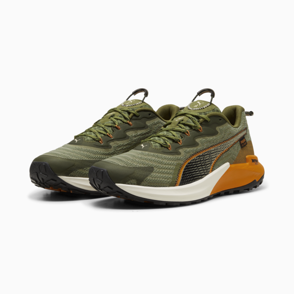 Zapatillas de trail running Fast-Trac NITRO 2 para hombre, Olive Green-Myrtle-Ginger Tea, large-ARG